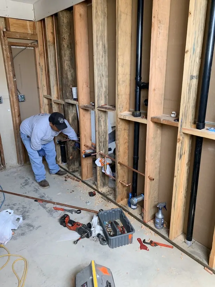Commercial rough-in plumbing for Gas Line Repair in Randolph Hills